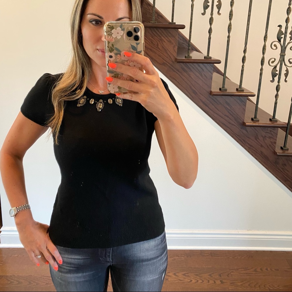 AQUA CASHMERE • Black Sweater